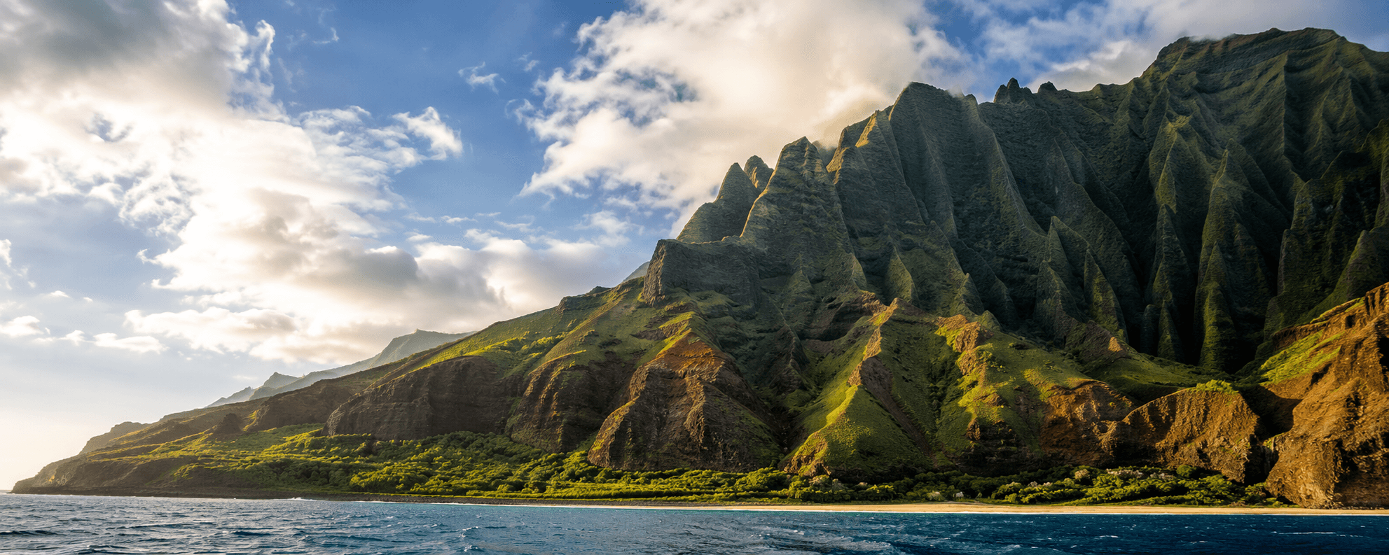 Napali Coast Background